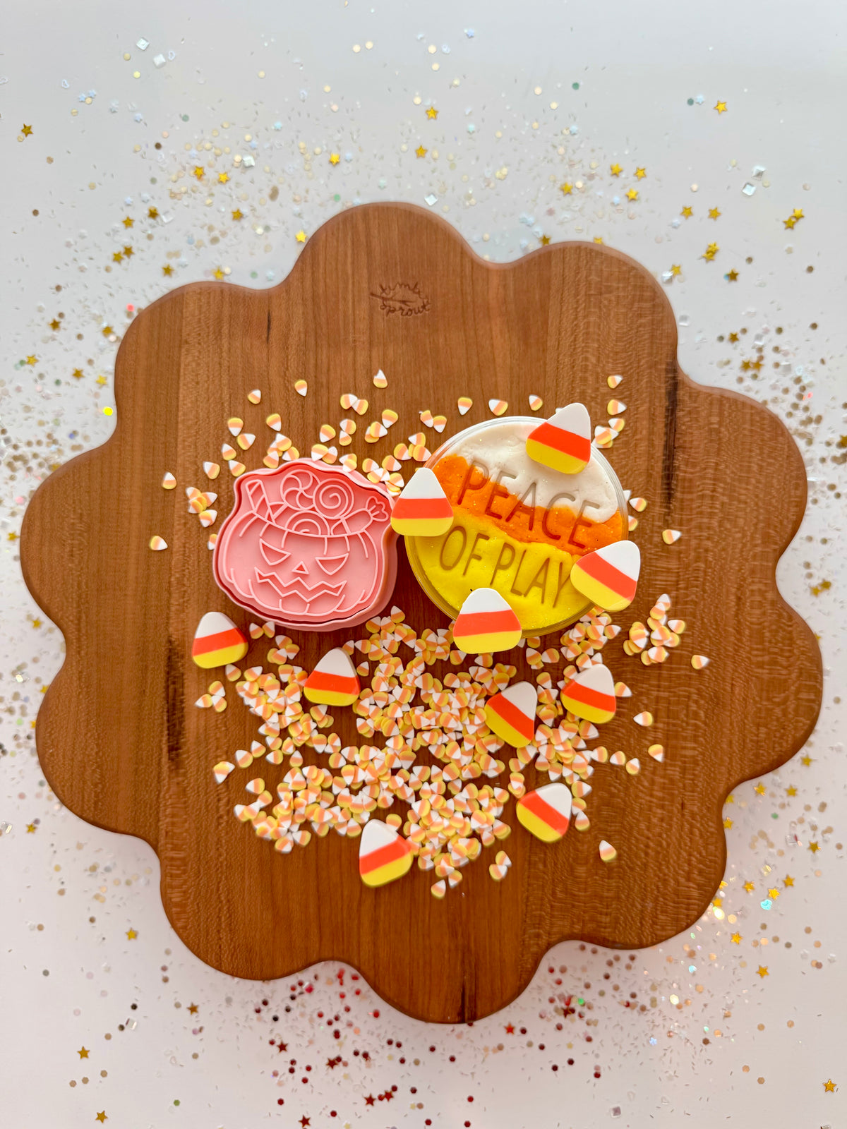 Candy Corn Crush Mini Dough Kits