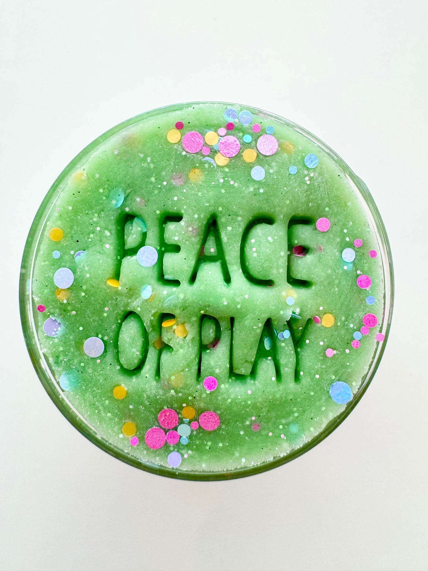 Spring Confetti Dough Jars